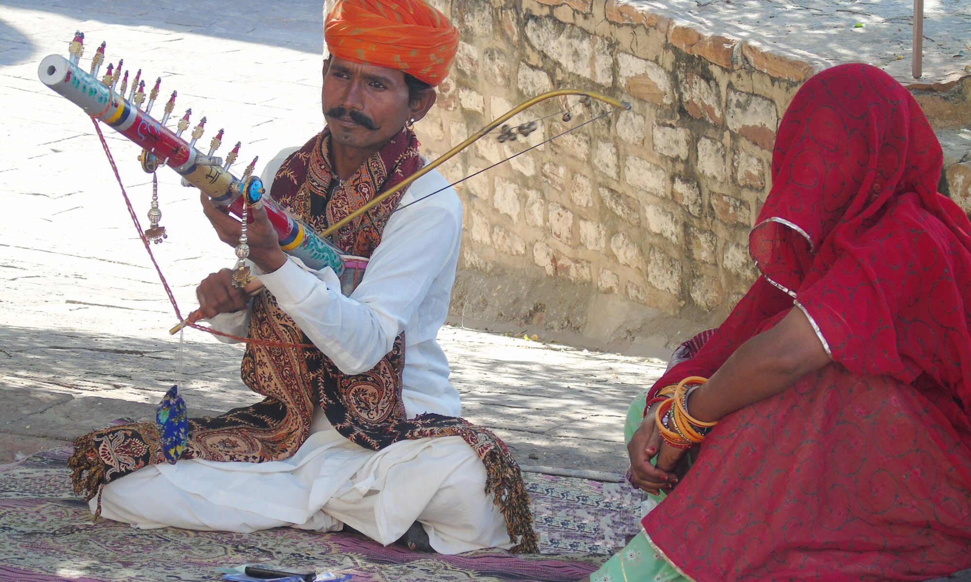 Musician at Mehrangarh Fort Jodhpur