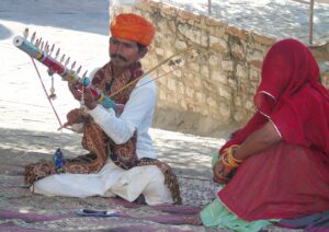 Musician at Mehrangarh Fort Jodhpur